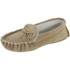 sheepskin moccasin hard sole