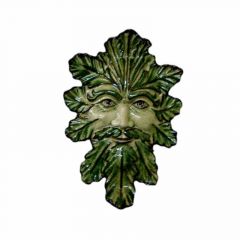 Large Green Man Plaque