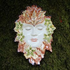 spring lady plaque