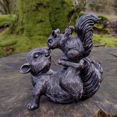 squirrel and pup